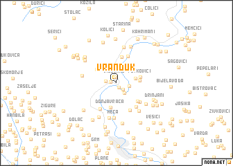 map of Vranduk
