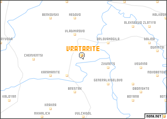 map of Vratarite