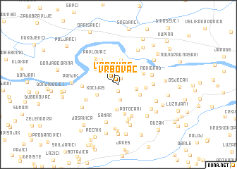 map of Vrbovac