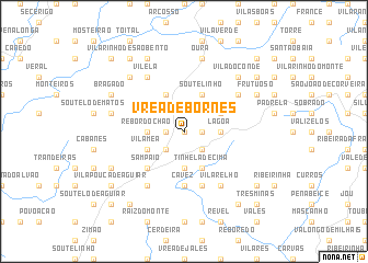 map of Vrea de Bornes