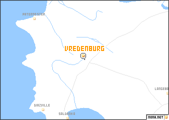 map of Vredenburg