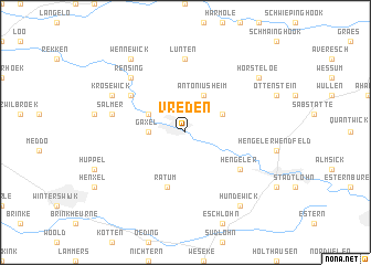 map of Vreden