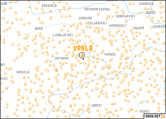 map of Vrelo