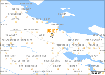 map of Vriet