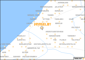 map of Vringelby