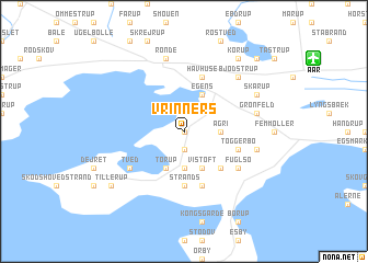 map of Vrinners