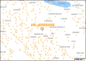 map of Vrljeroški Do