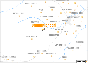 map of Vromopígadon