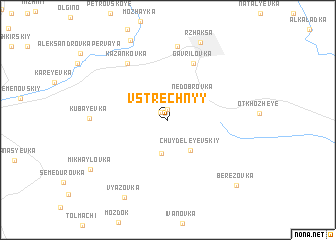 map of Vstrechnyy