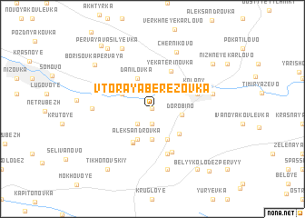 map of Vtoraya Berëzovka