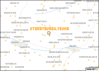 map of Vtoraya Vasil\