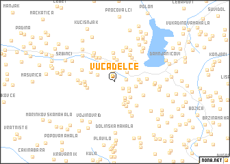 map of Vučadelce