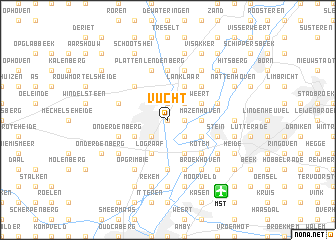 map of Vucht