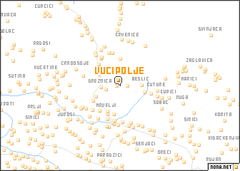 map of Vučipolje