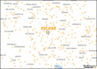 map of Vučji Do