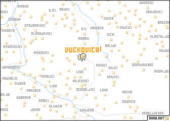 map of Vučkovica