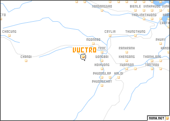 map of Vực Trô