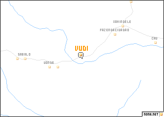 map of Vudi