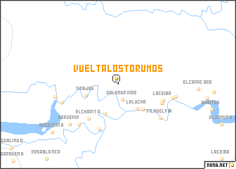 map of Vuelta Los Torumos