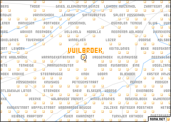 map of Vuilbroek