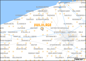map of Vuilvlage