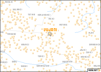 map of Vujani