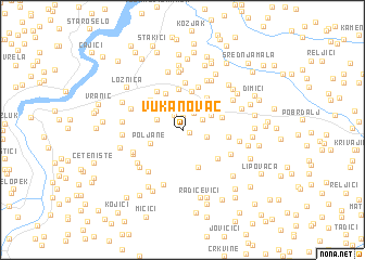 map of Vukanovac