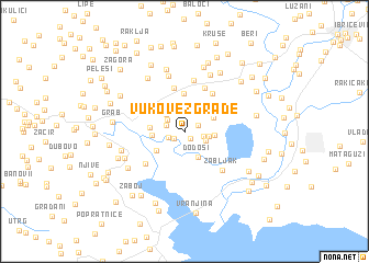 map of Vukove Zgrade