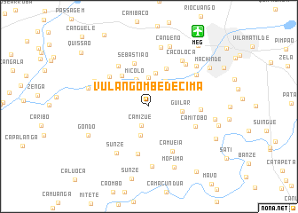 map of Vulangombe de Cima