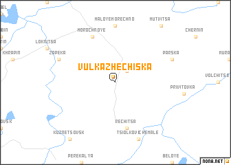 map of Vulʼka Zhechiska
