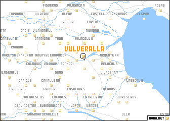 map of Vulveralla
