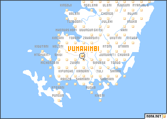 map of Vumawimbi