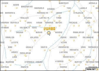 map of Vumba