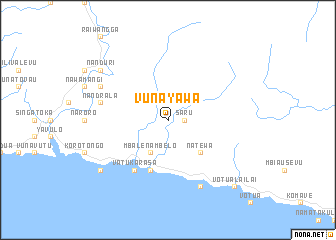 map of Vunayawa