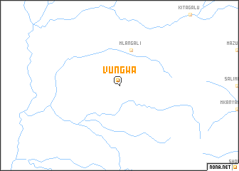 map of Vungwa