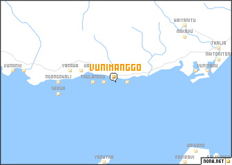 map of Vunimanggo