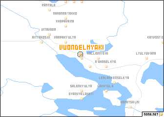 map of Vuondel\