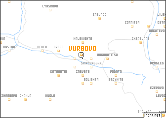 map of Vŭrbovo