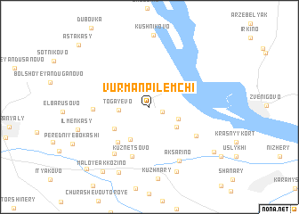 map of Vurman-Pilemchi