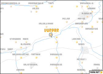 map of Vurpăr