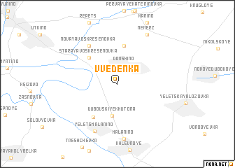 map of Vvedenka