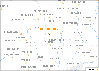 map of Vvedenka