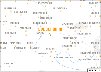 map of Vvedenovka