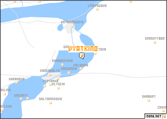 map of Vyatkino