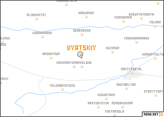 map of Vyatskiy