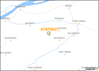 map of Vyatskiy