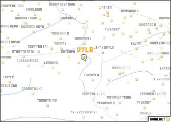 map of Vyla