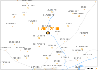 map of Vypolzovo