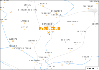 map of Vypolzovo