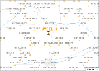map of Vyselki